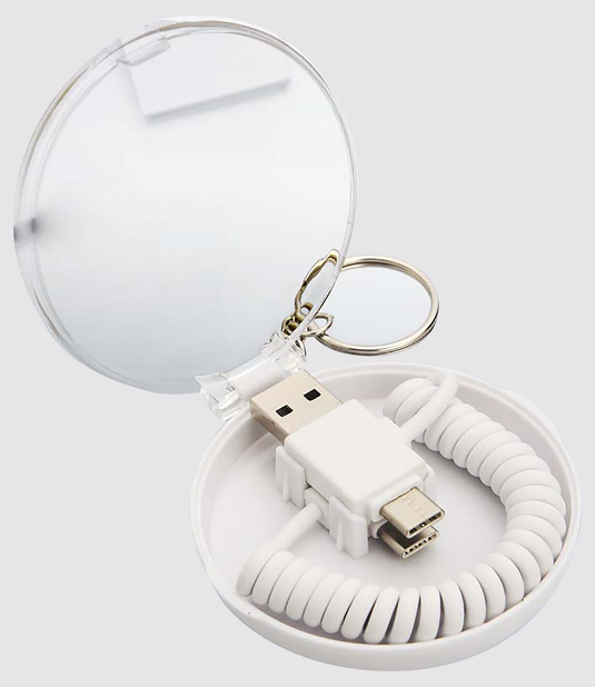 Charging Cable Keychain